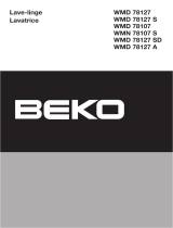 Beko WMD 78107 Manuale del proprietario
