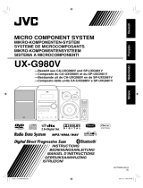 JVC UX-G980VE Manuale del proprietario