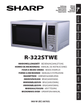 Sharp R322STWE Manuale del proprietario