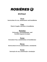 ROSIERES FE9163 Manuale del proprietario