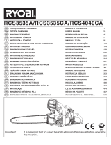 Ryobi RCS3535A Manuale del proprietario