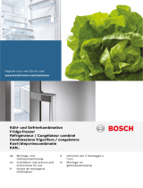 Bosch KGV36VL32G Manuale del proprietario