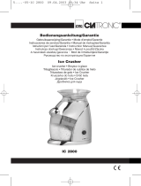 Clatronic IC 2800 Manuale del proprietario