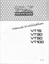 Vox VALVETRONIX VT100 Manuale del proprietario