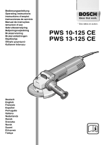 Bosch pws 13-125 ce sds Manuale del proprietario