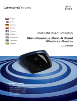 Linksys WRT610N - Simultaneous Dual-N Band Wireless Router Manuale del proprietario