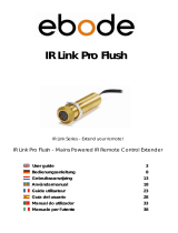 Ebode IR LINK FLUSH Manuale utente