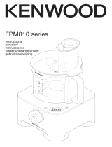 Kenwood FPM8025 Multipro sense Manuale del proprietario