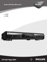 Philips CDR796-00S Manuale utente