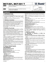 Visonic MCT-501 T Manuale del proprietario