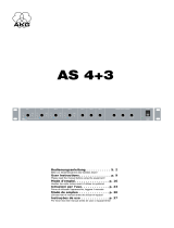 AKG AS 4+3 Manuale del proprietario