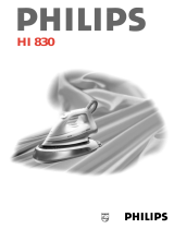 Philips HI830 Manuale del proprietario