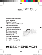 Eschenbach MaxTV Clip Manuale utente