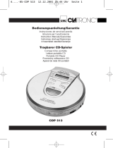 Clatronic CDP 513 Manuale del proprietario