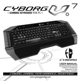 Cyborg CYBORG KEYBOARD V 7 Manuale utente