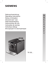 Siemens TK56001 Manuale del proprietario