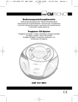 Clatronic CDP 537 MP3 Manuale del proprietario