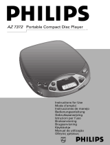 Philips AZ 7372 Manuale utente