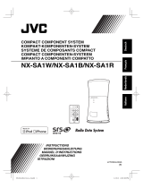 JVC NX-SA1B Manuale del proprietario