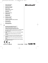 Einhell Red RT-HP 1648 TR Manuale del proprietario