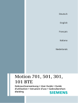 Siemens MOTION 301 Manuale del proprietario