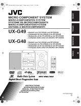 JVC UX-G49E Manuale del proprietario