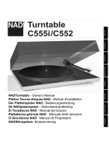 NAD C552 Manuale del proprietario