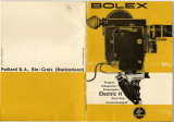 BOLEX ELECTRIC H Manuale del proprietario