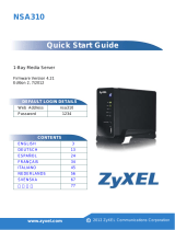 ZyXEL NSA310 Manuale del proprietario