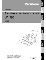 Panasonic UF-490 Manuale utente