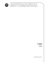 Motorola V360v GSM Manuale del proprietario