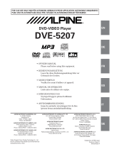 Alpine DVE-5207 Manuale del proprietario