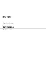 Denon DN-S3700 Manuale del proprietario