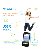ZTE Atrium Z793C Manuale utente