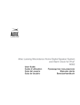 Altec Lansing Moondance HOME M302 Manuale utente