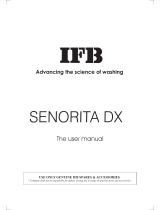 IFB Digital 5.5KG Manuale utente
