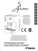 Saeco Aroma Operating Instructions Manual