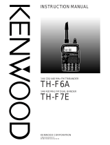 Kenwood TH-F7E Manuale utente