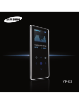 Samsung YP-K3 Manuale utente