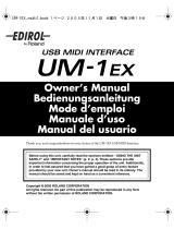 Edirol UM-1EX Manuale del proprietario