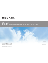 Belkin Surf Manuale utente