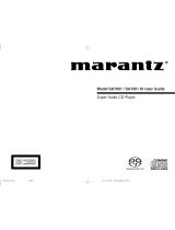 Marantz SA7001KI Manuale utente