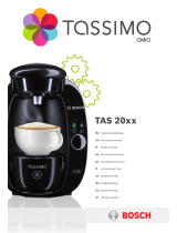 Bosch Tassimo TAS 20 Series Manuale utente