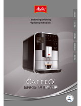 Melitta Caffeo Barista TS Operating Instructions Manual