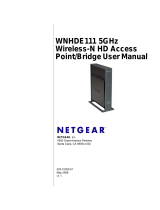 Netgear WNHDE111 5GHz Manuale utente