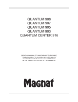 Magnat Audio 905 Manuale utente