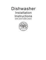 Bertazzoni DW24XT Installation Instructions Manual