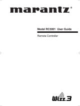 Marantz RC3001 Manuale utente