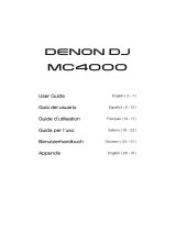 Denon DJ MC4000 Manuale utente