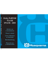 Husqvarna DUAL PURPOSE SM 610S 2004 Manuale utente
